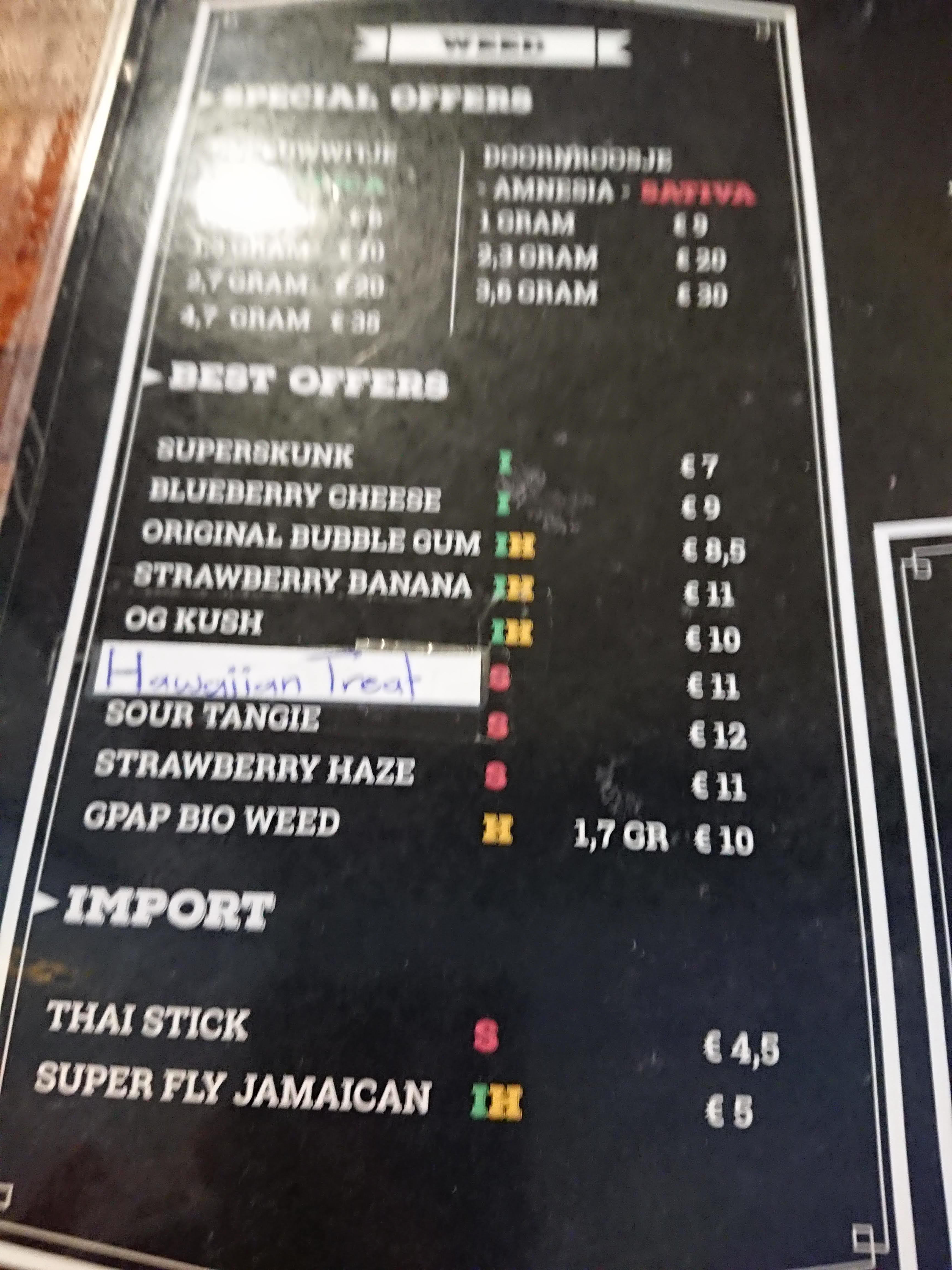 Best Friends Oost Menus archive